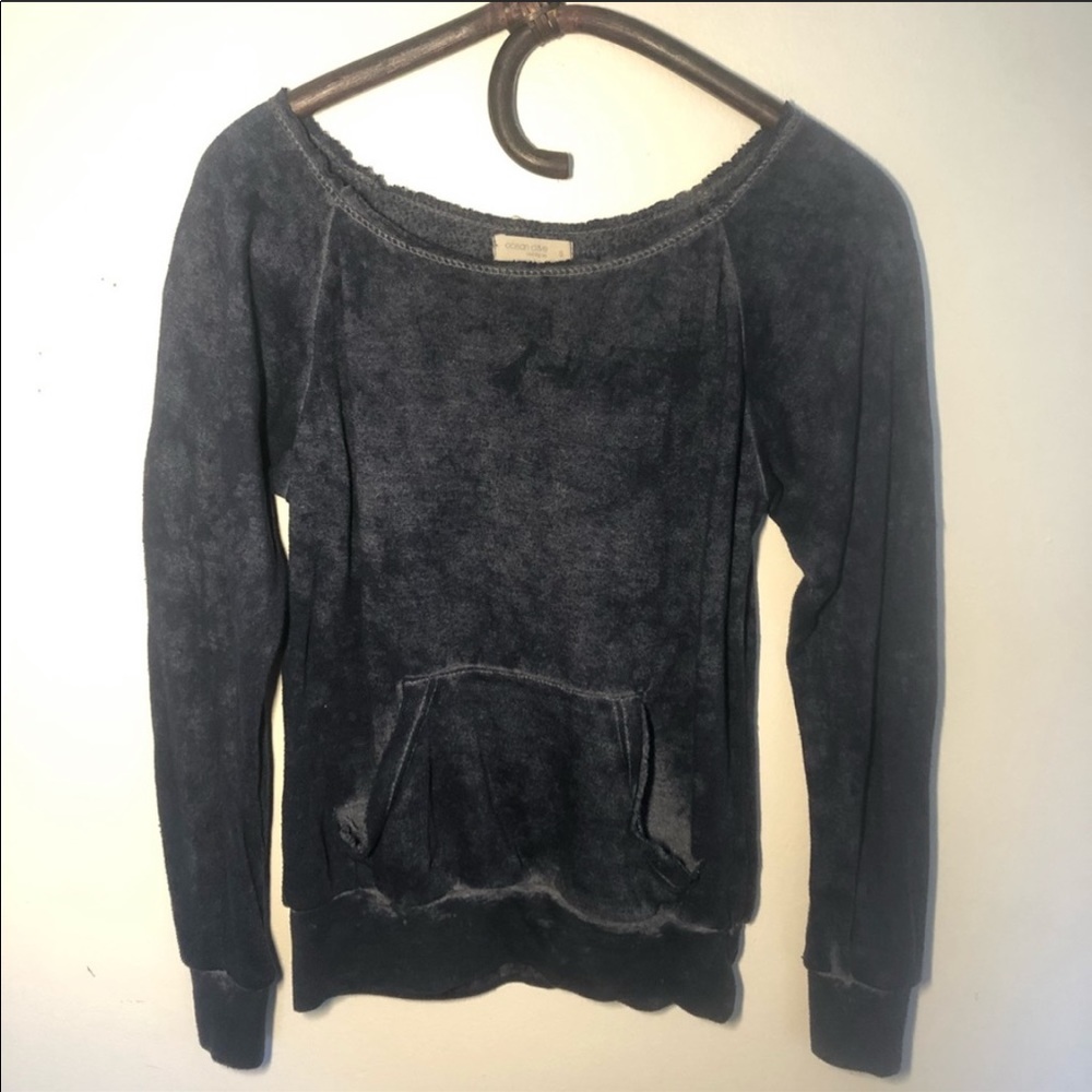 Ocean drive off the shoulder sweater